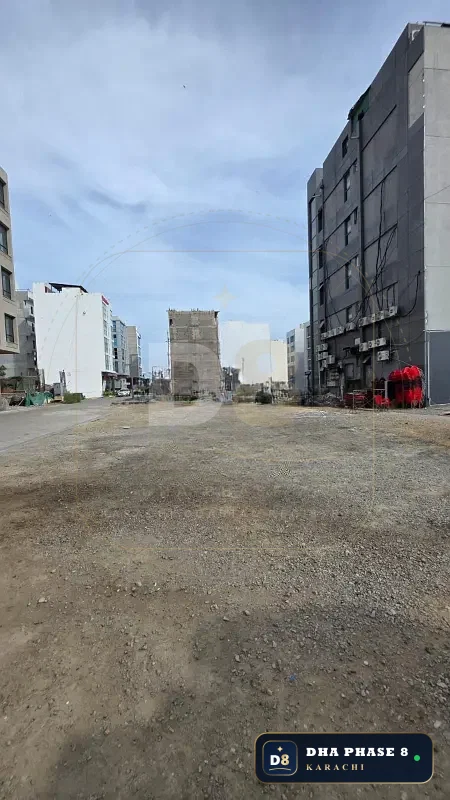400 Sq Yd Commercial Plot for Sale in Phase 8, DHA Phase 8