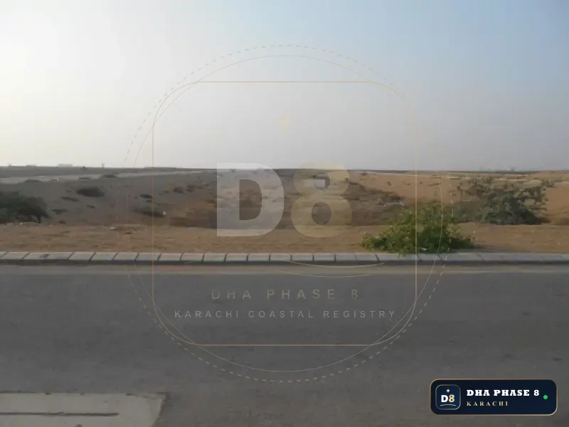 500 Sq Yd Residential Plot for Sale in Phase 8, DHA Phase 8 | Corner Location