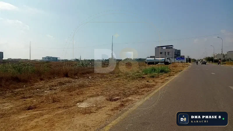 666 Sq Yd Residential Plot for Sale in Zone B, DHA Phase 8 | West Open