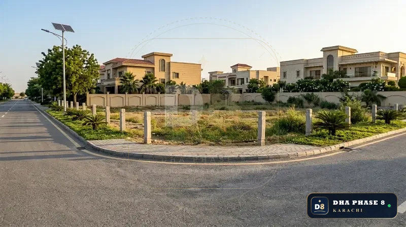 500 Sq Yd Residential Plot for Sale in Zone E, DHA Phase 8