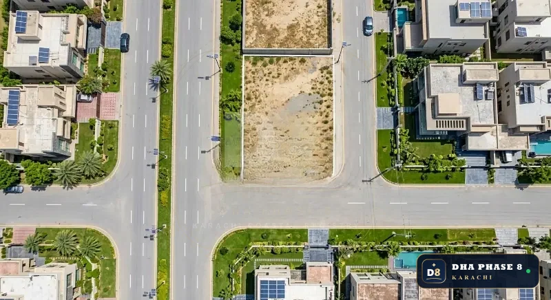 500 Sq Yd Residential Plot for Sale in Zone E, DHA Phase 8