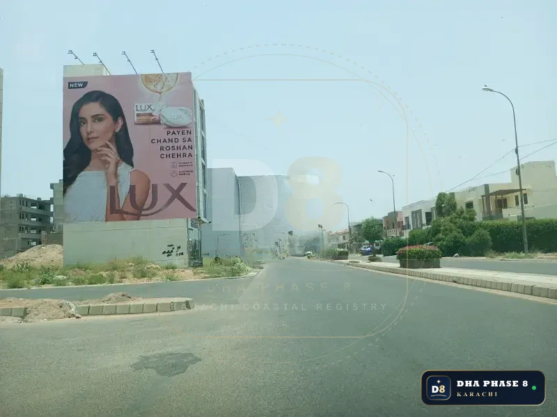 100 Sq Yd Commercial Plot for Sale in Zulfiqar Commercial, DHA Phase 8