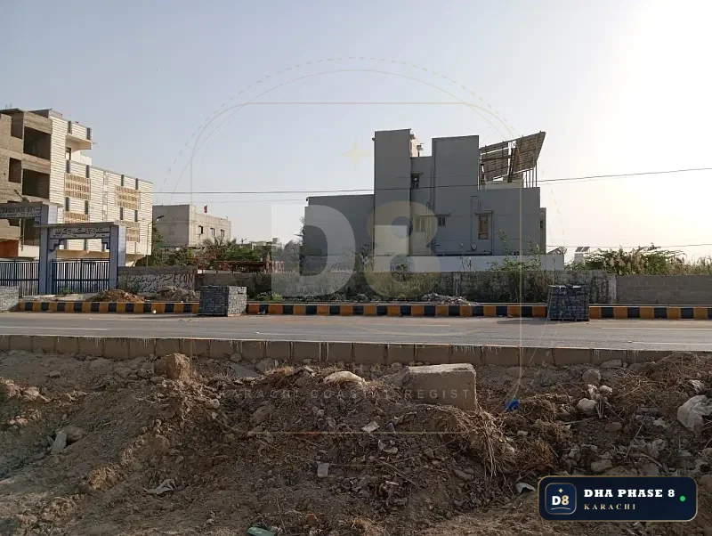 100 Sq Yd Commercial Plot for Sale in Phase 8, DHA Phase 8
