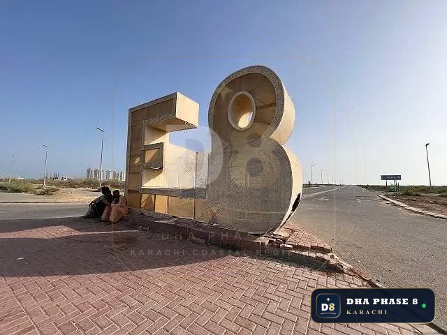 1,000 Sq Yd Residential Plot for Sale in Zone D, DHA Phase 8 | West Open