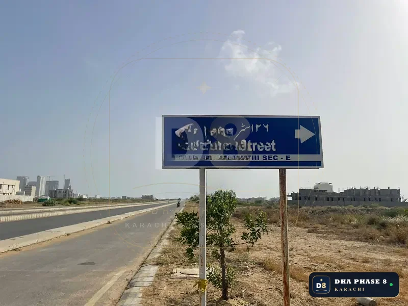 2,000 Sq Yd Residential Plot for Sale in Zone E, DHA Phase 8