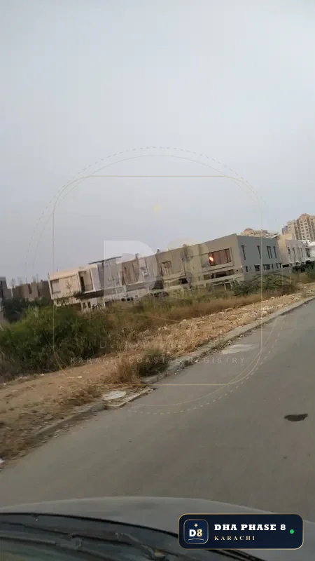 500 Sq Yd Residential Plot for Sale in Zone B, DHA Phase 8 | Corner Location