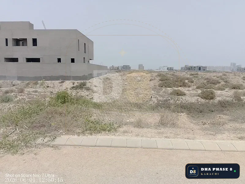 2,000 Sq Yd Residential Plot for Sale in Phase 8, DHA Phase 8