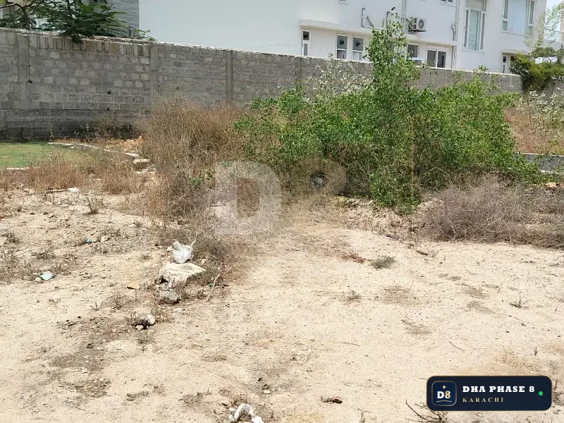 2,000 Sq Yd Residential Plot for Sale in Phase 8, DHA Phase 8 | West Open