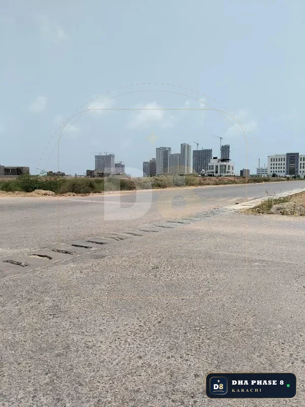 2,000 Sq Yd Residential Plot for Sale in Phase 8, DHA Phase 8 | West Open