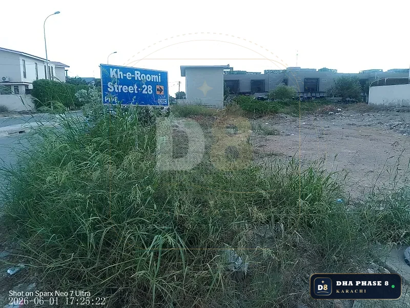 2,000 Sq Yd Residential Plot for Sale in Phase 8, DHA Phase 8 | West Open