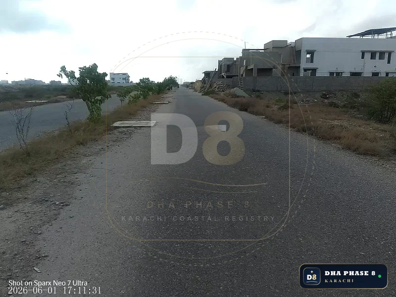 1,000 Sq Yd Residential Plot for Sale in Phase 8, DHA Phase 8