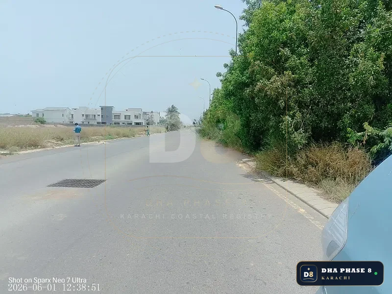 2,000 Sq Yd Residential Plot for Sale in Phase 8, DHA Phase 8