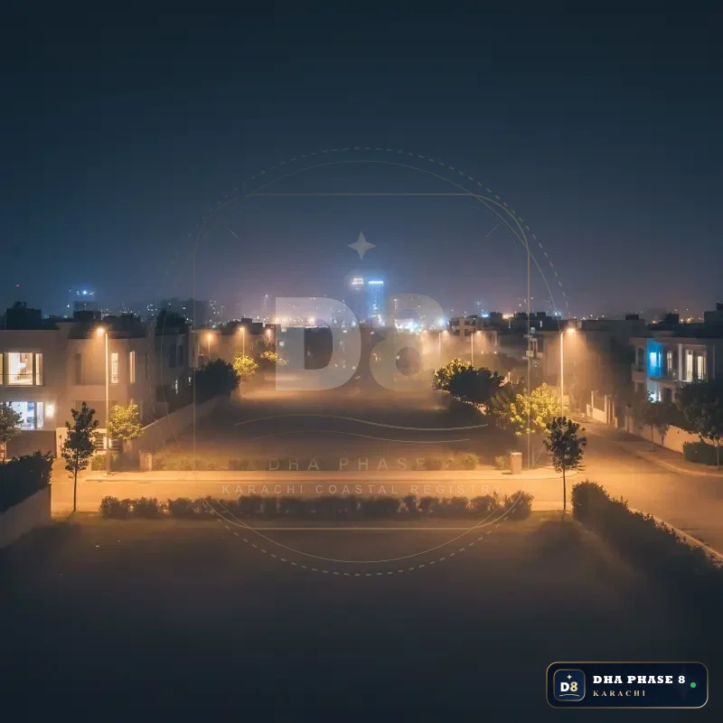 500 Sq Yd Residential Plot for Sale in Zone B, DHA Phase 8