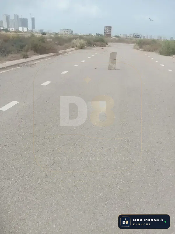 100 Sq Yd Commercial Plot for Sale in Phase 8, DHA Phase 8