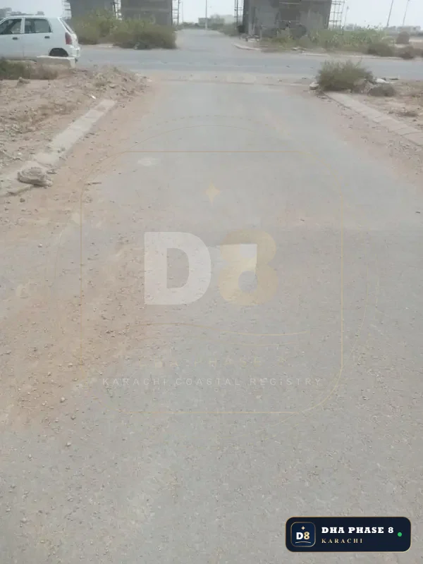 100 Sq Yd Commercial Plot for Sale in Phase 8, DHA Phase 8