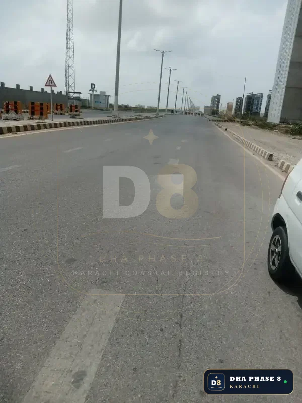 300 Sq Yd Commercial Plot for Sale in Phase 8, DHA Phase 8