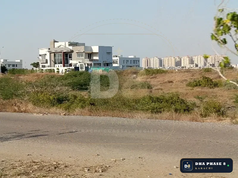 500 Sq Yd Residential Plot for Sale in Phase 8, DHA Phase 8
