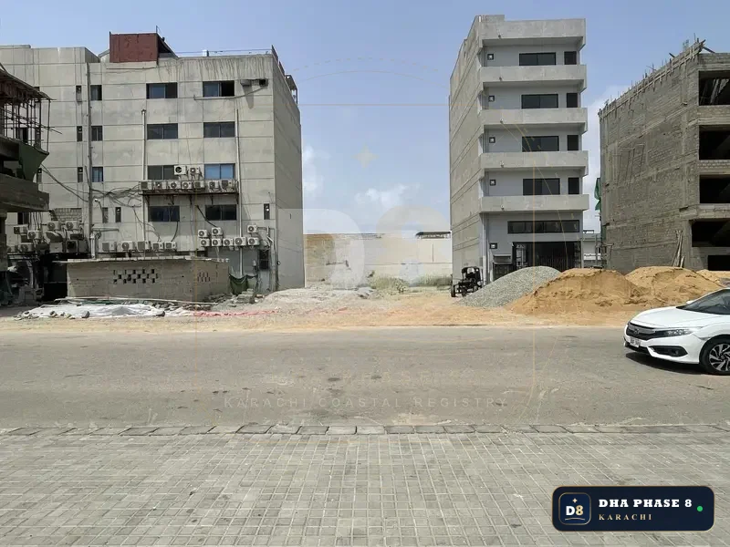 100 Sq Yd Commercial Plot for Sale in Zulfiqar Commercial, DHA Phase 8