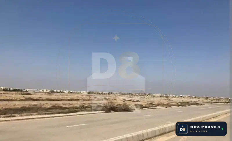 600 Sq Yd Commercial Plot for Sale in Phase 8, DHA Phase 8 | Corner Location