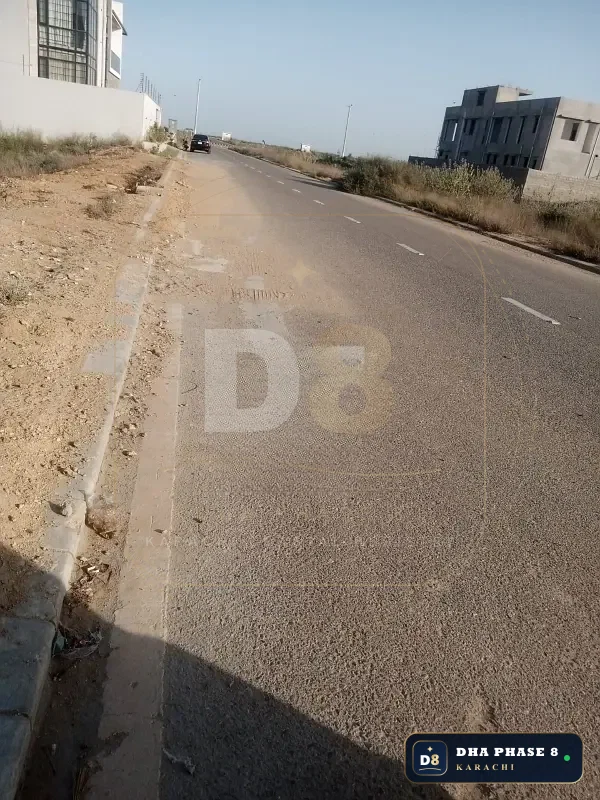 500 Sq Yd Residential Plot for Sale in Zone C, DHA Phase 8 | Corner Location