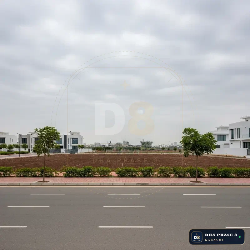 500 Sq Yd Residential Plot for Sale in Zone D, DHA Phase 8
