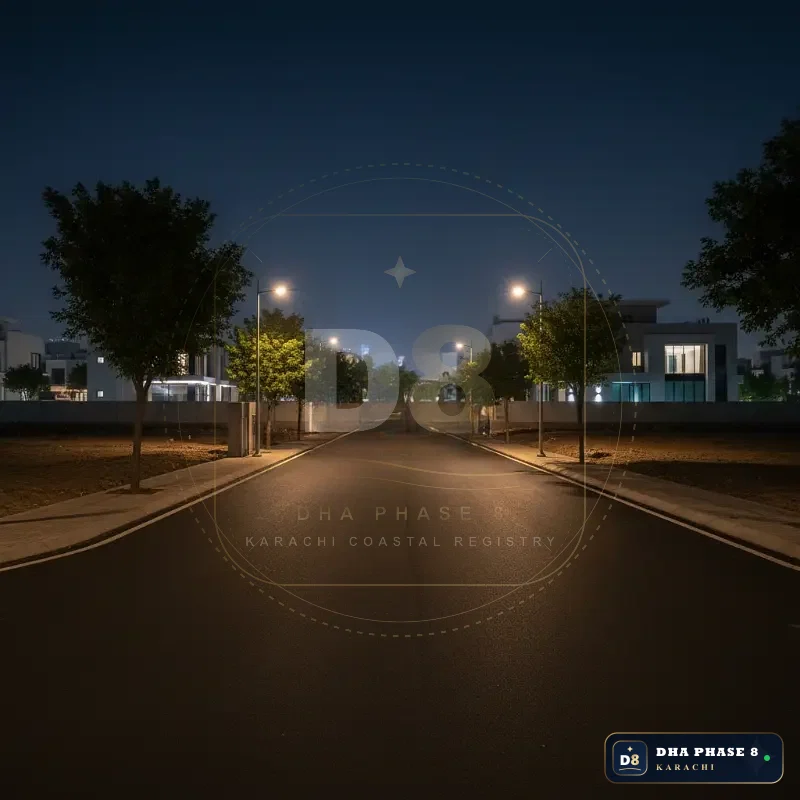 500 Sq Yd Residential Plot for Sale in Zone D, DHA Phase 8