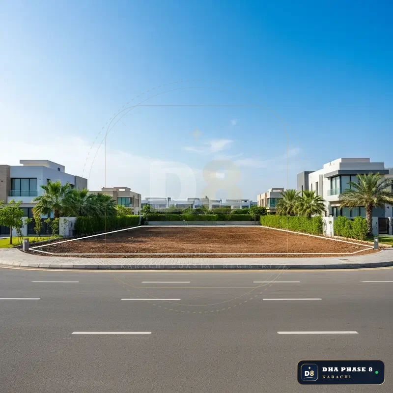 1,000 Sq Yd Residential Plot for Sale in Zone E, DHA Phase 8