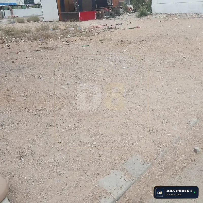100 Sq Yd Commercial Plot for Sale in Zulfiqar Commercial, DHA Phase 8
