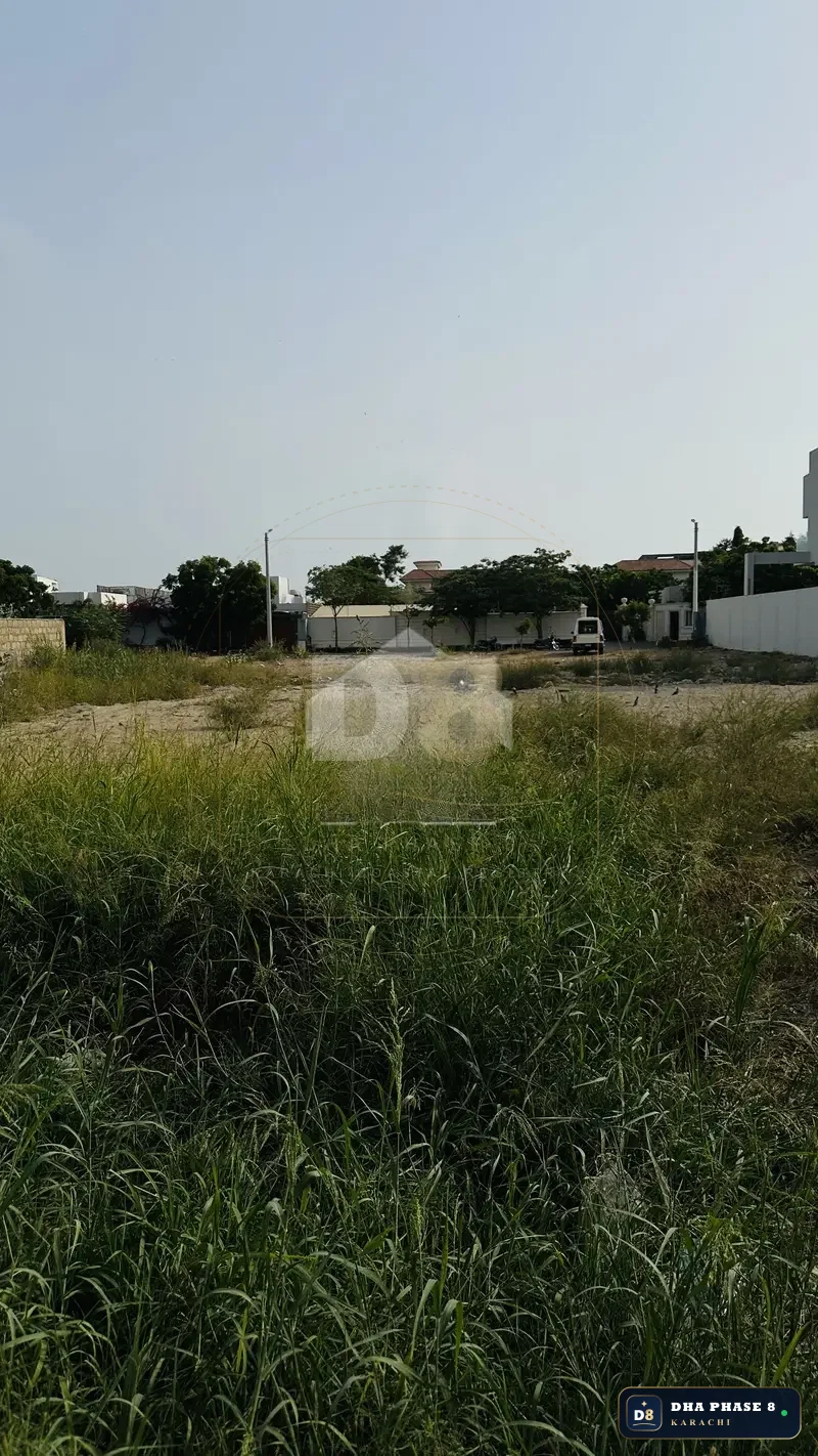 1,000 Sq Yd Residential Plot for Sale in Phase 8, DHA Phase 8