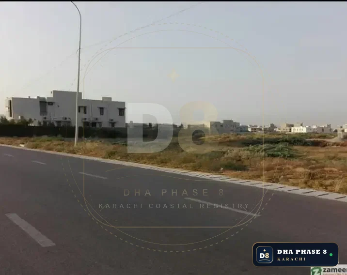 500 Sq Yd Residential Plot for Sale in Phase 8, DHA Phase 8 | West Open