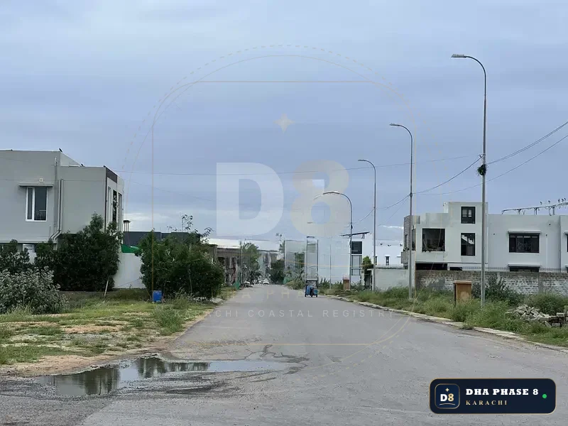 500 Sq Yd Residential Plot for Sale in Phase 8, DHA Phase 8