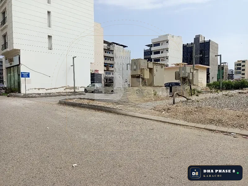 100 Sq Yd Commercial Plot for Sale in Zulfiqar Commercial, DHA Phase 8