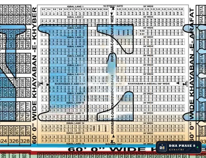 120 Sq Yd Residential Plot for Sale in Phase 8, DHA Phase 8