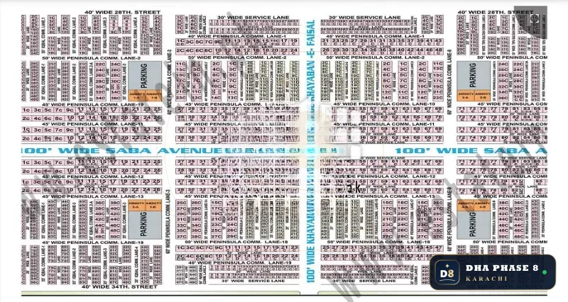 200 Sq Yd Commercial Plot for Sale in Peninsula Commercial, DHA Phase 8