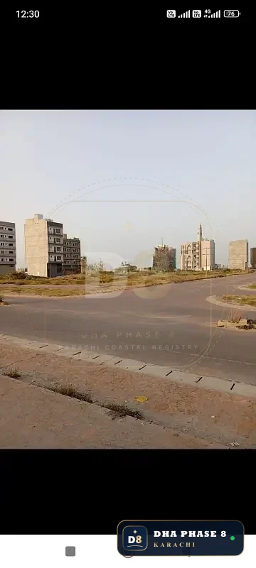 500 Sq Yd Residential Plot for Sale in Zone E, DHA Phase 8 | West Open