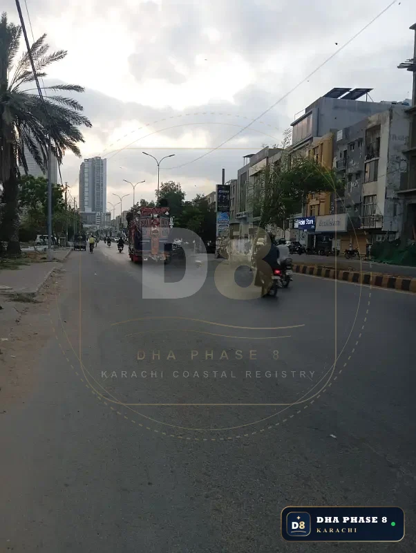 500 Sq Yd Residential Plot for Sale in Zone B, DHA Phase 8 | West Open