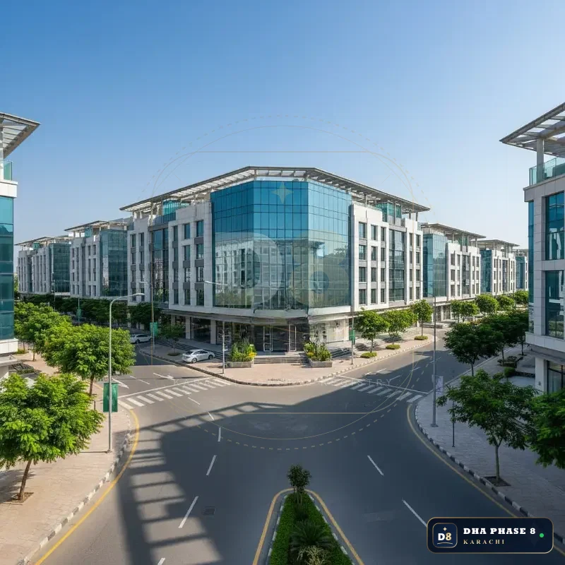 200 Sq Yd Commercial Plot for Sale in Peninsula Commercial, DHA Phase 8