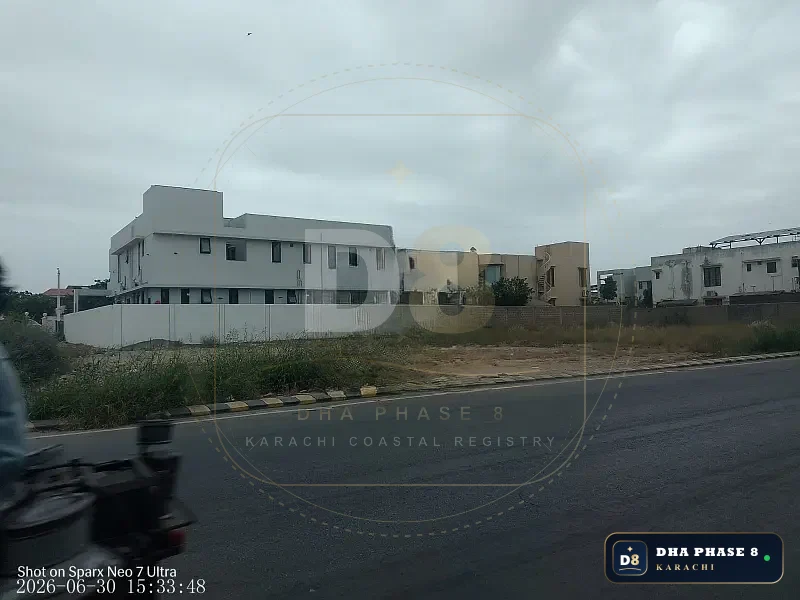 1,000 Sq Yd Residential Plot for Sale in Phase 8, DHA Phase 8