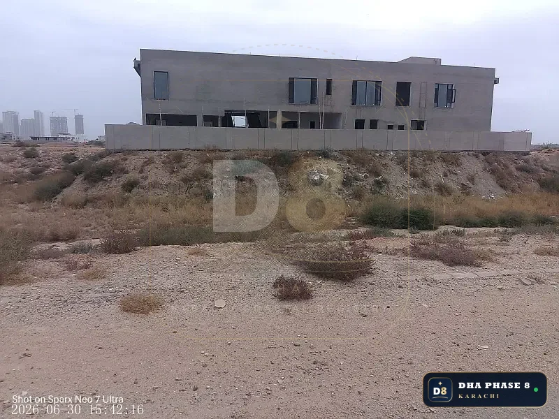 1,000 Sq Yd Residential Plot for Sale in Phase 8, DHA Phase 8