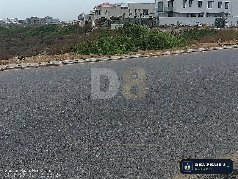 2,000 Sq Yd Residential Plot for Sale in Phase 8, DHA Phase 8