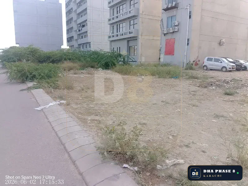 200 Sq Yd Commercial Plot for Sale in Phase 8, DHA Phase 8