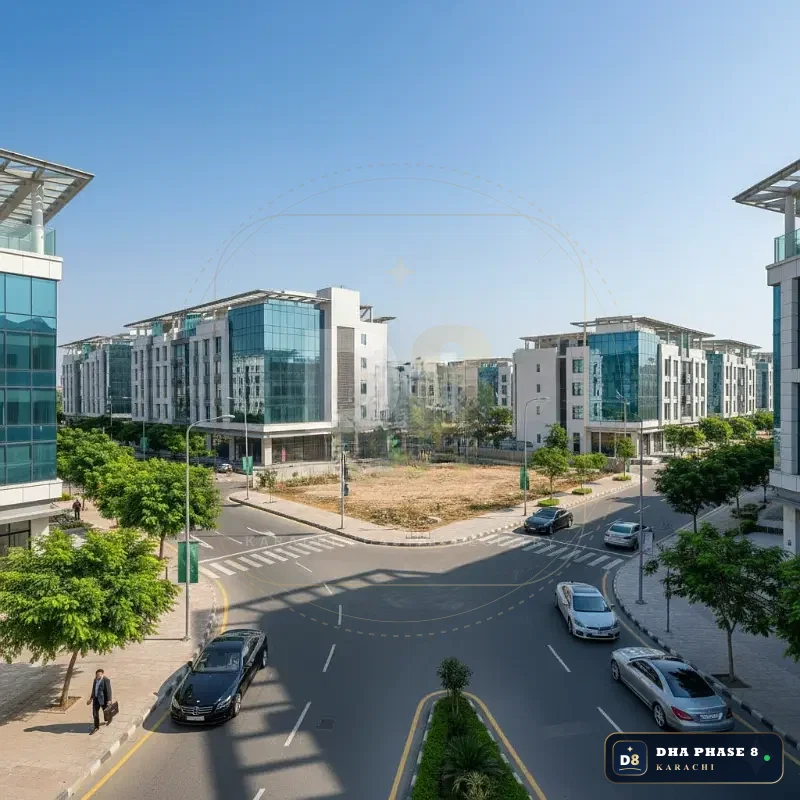200 Sq Yd Commercial Plot for Sale in Peninsula Commercial, DHA Phase 8