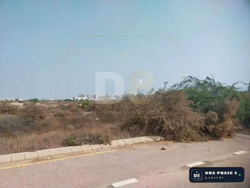 2,000 Sq Yd Residential Plot for Sale in Phase 8, DHA Phase 8 | West Open