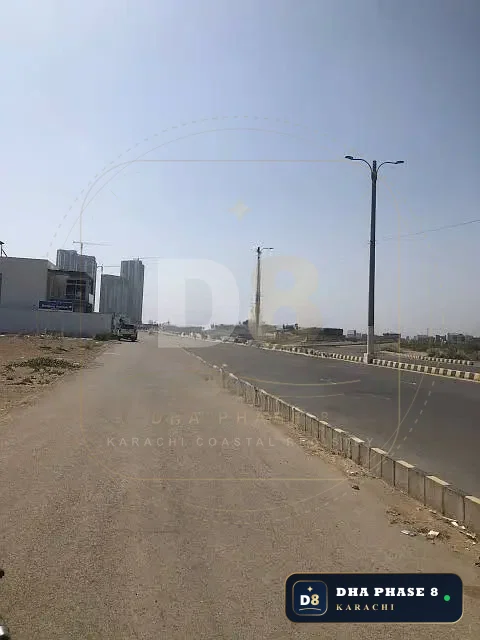 100 Sq Yd Commercial Plot for Sale in Phase 8 Extension, DHA Phase 8