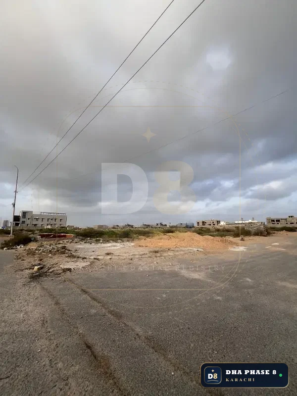 1,000 Sq Yd Residential Plot for Sale in Zone E, DHA Phase 8