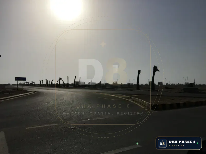 300 Sq Yd Residential Plot for Sale in Phase 8 Extension, DHA Phase 8 | Corner Location