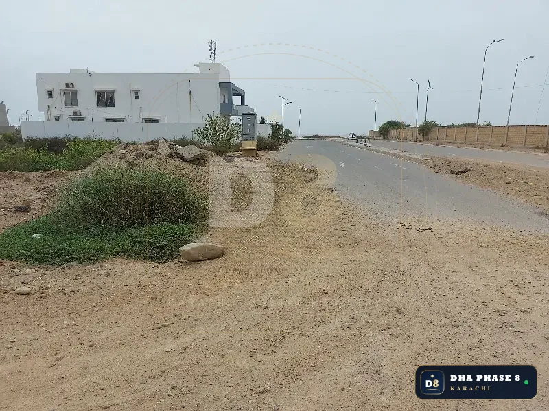 500 Sq Yd Residential Plot for Sale in Phase 8, DHA Phase 8 | West Open