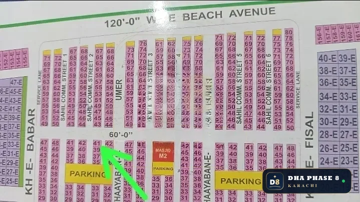 100 Sq Yd Commercial Plot for Sale in Phase 8, DHA Phase 8 | Corner Location