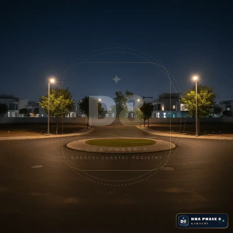1,000 Sq Yd Residential Plot for Sale in Zone E, DHA Phase 8