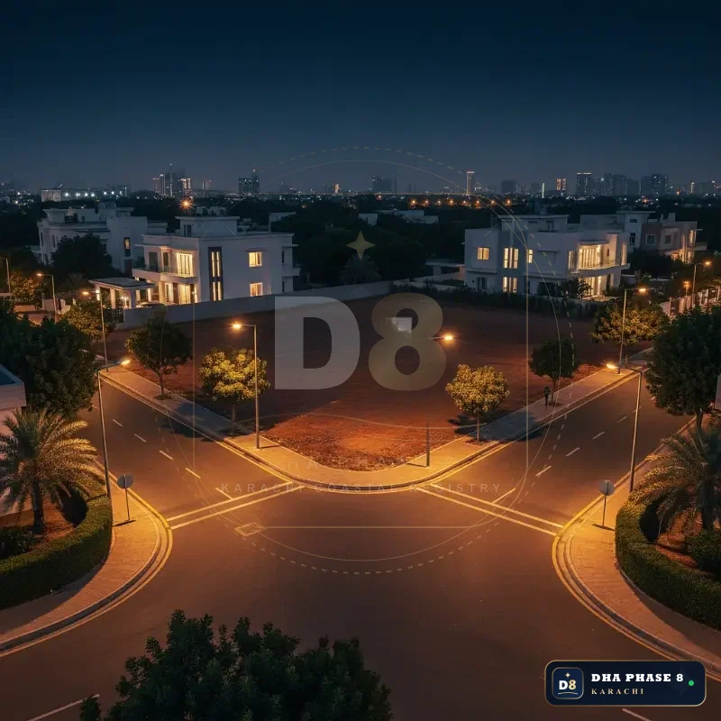 1,000 Sq Yd Residential Plot for Sale in Zone E, DHA Phase 8